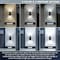 Luxrite Dusk to Dawn LED Modern Outdoor Wall Light 10in up/Up and Down 3CCT 3000K-5000K 15/20/24W IP65 ETL LR40345-1PK - alternate 4